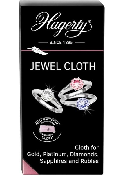 Mücevher Bezi 30X36 cm – Mücevher & Değerli Taş Temizleme Bezi – Elmas, Safir, Yakut, Altın, Platin