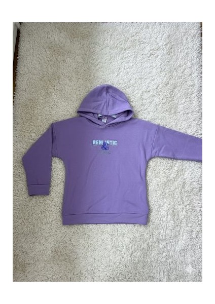Kapüşonlu Baskılı Sweatshirt Kız Çocuk fiyatları