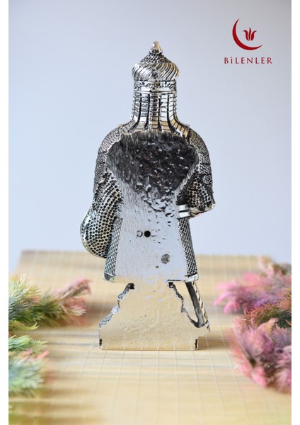 Fetih Zırh Ayetel Kürsi Biblo 15X33 cm (Büyük Boy) – Gümüş Renk Metal Dekoratif Aksesuar indirimleri