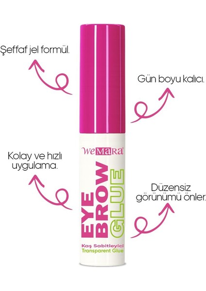 Eyebrow Glue 5 ml - Kas Sabıtleyıcı modelleri
