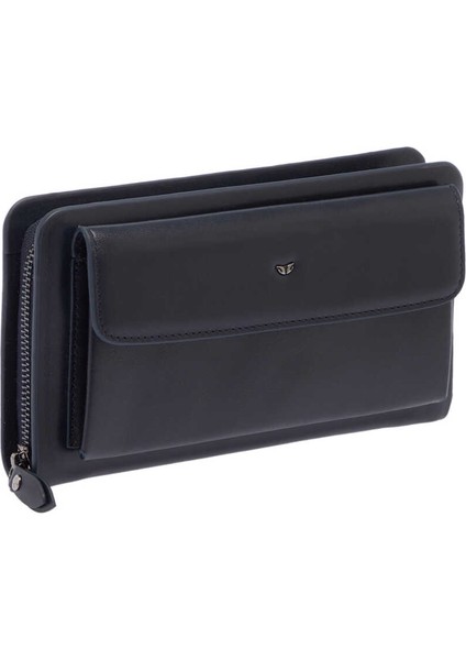 Lacivert Hakiki Deri Erkek Portföy Çantası - S1PC00021242-H86