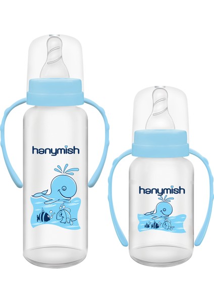 Mavi Kulplu 240 ml Pp Biberon, Sağlıklı ve Hafif Bebek Için Uygun fiyatları