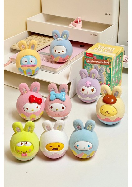Sanrio Lisanslı Tavşan Figürlü Sürpriz Yumurta - Blind Box