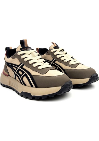 25K501-2 Erkek Bağcıklı Kalın Taban Sneaker Ayakkabı fırsatları