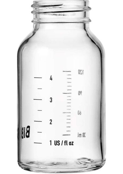 Şeffaf Cam Biberon Şişesi 120 Ml, Sağlıklı ve Hızlı Besleme Için Ideal Seçenek
