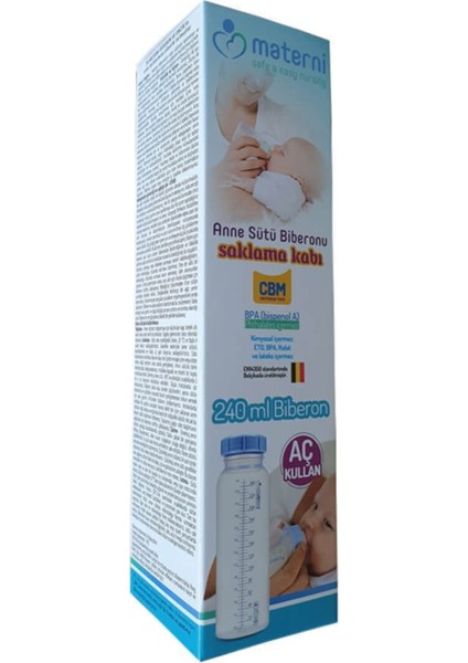 240 ml Saklama Kabı, Anne Sütü ve Biberon Için Güvenli Saklama Çözümü fiyatları