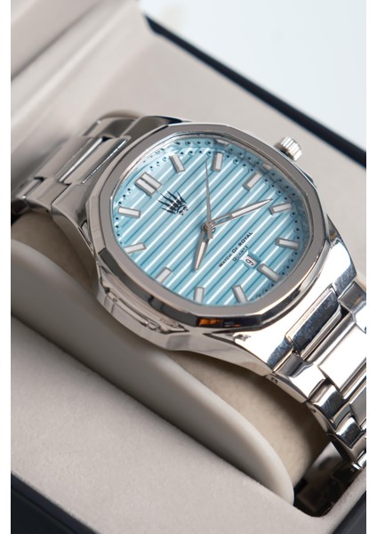 Novatick Silver Turkuaz Kol Saati