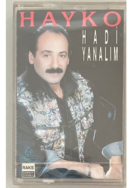 Hayko Hadi Yanalım Kaset (Jelatinli Sıfır Orijnal Dönem Baskı Kaset)