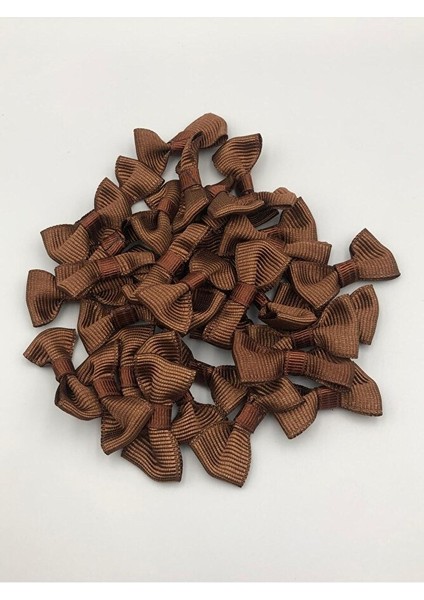 50 Adet Fiyonk Kurdele, 3 cm Papyon, Dekoratif, Süsleme, fırsatları