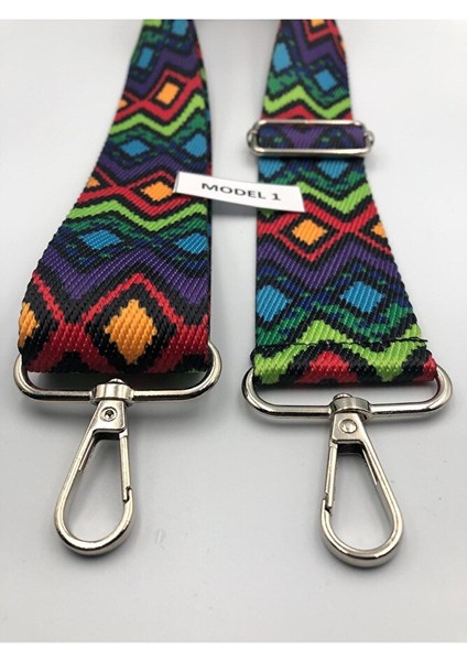 Ayarlanabilir Çanta Askısı Çanta Sapı Çanta Aksesuarı 4cm x 120CM Etnik Desen 1 fiyatları