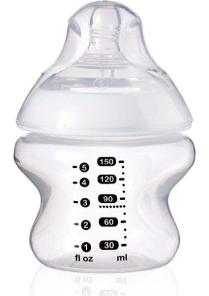 Cam Biberon 150 Ml, Şeffaf, Doğal ve Sağlıklı Bebek Beslenmesi Için modelleri