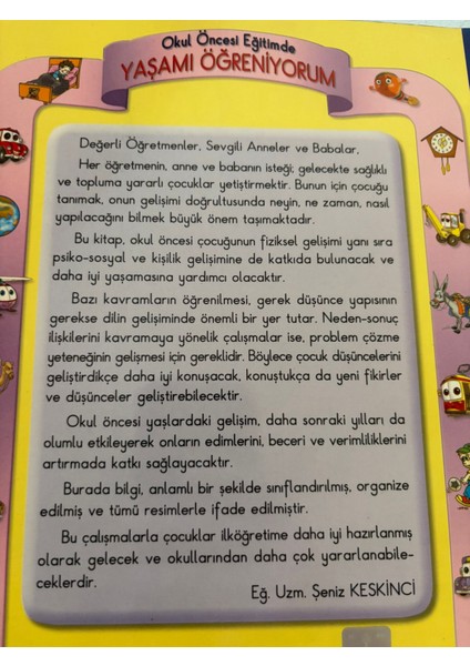 Okul Öncesi Eğitimde Yaşamı Öğreniyorum fiyatları