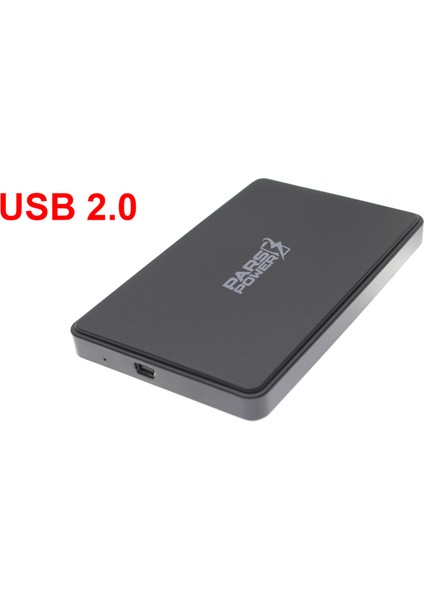 Parspower 2.5" Harici HDD Kutusu – USB 20, Tak-Çalıştır, Taşınabilir Disk Kutusu fiyatları
