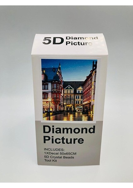 65X50 Boncuklu Taş Mozaik Elmas Goblen Pano Tablo Resim Boncuk Puzzle Dıamond Paıntıng Hı Stone