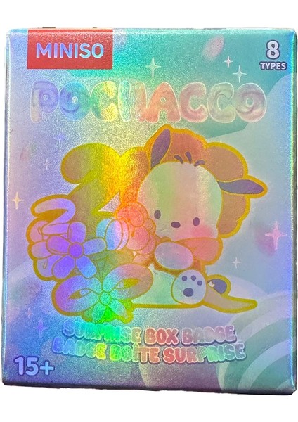 Sanrio Lisanslı Pochacco Balon Serisi Rozet