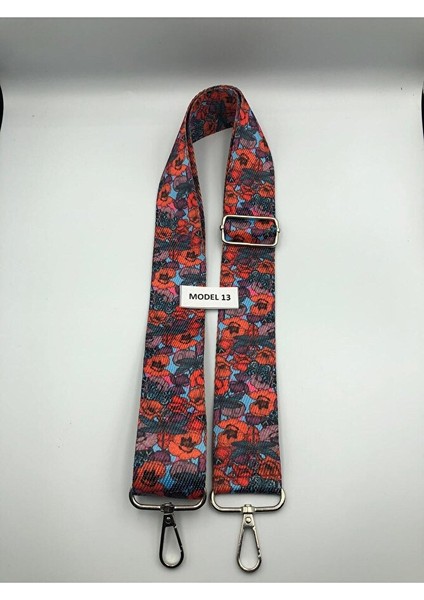 Ayarlanabilir Çanta Askısı Çanta Sapı Çanta Aksesuarı 4cm x 120CM Etnik Desen 2