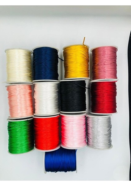 10 Metre - 1 mm Floş Ip, Bileklik Ipi, Sıçan Kuyruğu Ip, Takı Ipi fiyatları