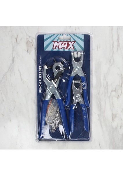 Çıtçıt Çakma, Kuş Gözü Çakma ve Kemer Delme Makinesi - Üçlü Pense Seti