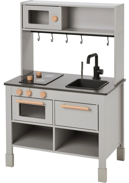 Silltrut Oyun Mutfağı Gri 68X40X100 cm