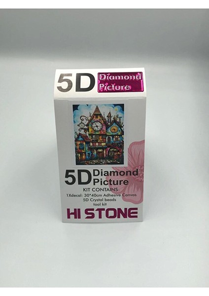 30X40 Boncuklu Taş Mozaik Elmas Goblen Pano Tablo Resim Boncuk Puzzle Dıamond Paıntıng Hı Stone fırsatları