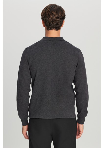 Pamuklu Standart Fit Normal Kesim Polo Yaka Triko Kazak indirimleri