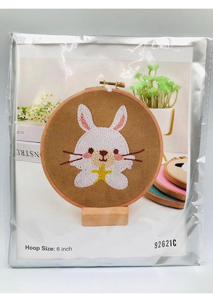 16X16 cm - Başlangıç Punch Seti ( Panç Seti ) Hayvan Desenli, Yeni Başlayanlar Için Deneme Seti fırsatları