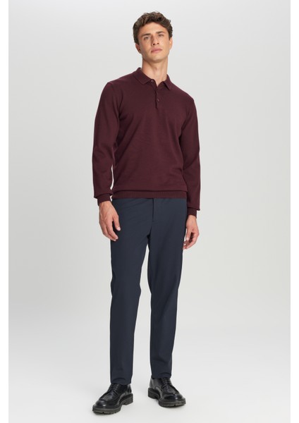 Pamuklu Standart Fit Normal Kesim Polo Yaka Triko Kazak fiyatları