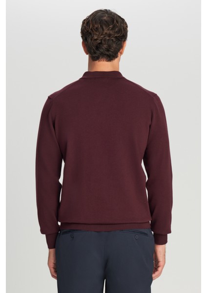 Pamuklu Standart Fit Normal Kesim Polo Yaka Triko Kazak indirimleri