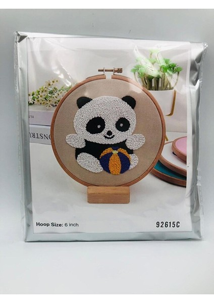 16X16 cm - Başlangıç Punch Seti ( Panç Seti ) Hayvan Desenli, Yeni Başlayanlar Için Deneme Seti fırsatları