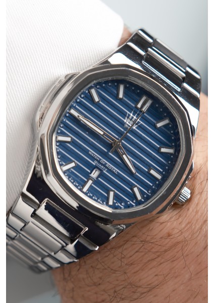 Novatick Silver Lacivert Kol Saati fiyatları