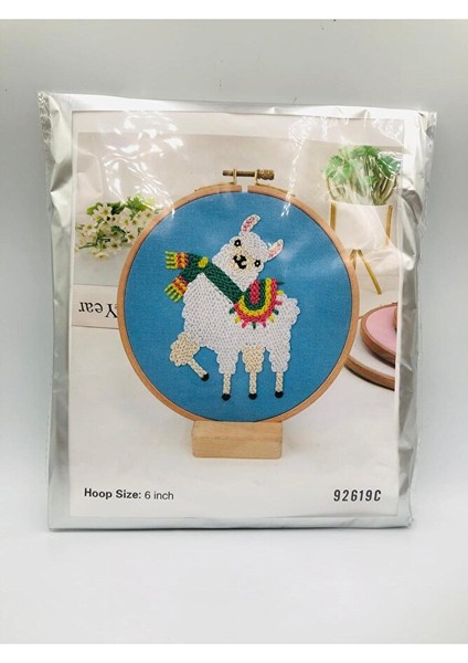 16X16 cm - Başlangıç Punch Seti ( Panç Seti ) Hayvan Desenli, Yeni Başlayanlar Için Deneme Seti fırsatları