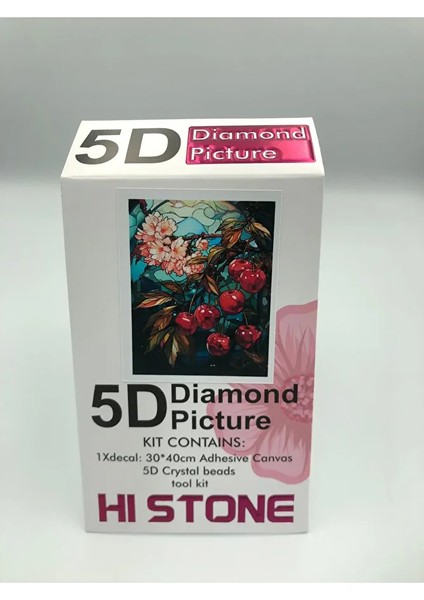 30X40 Boncuklu Taşlı Mozaik Elmas Goblen Pano Tablo Resim Puzzle Dıamond Paıntıng Hı Stone