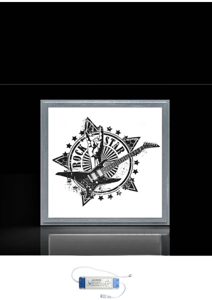 Genç Odası LED Avize Rock Star Lamba 60W Yüksek Homojen Aydınlatma 60X60 Modern Avize modelleri