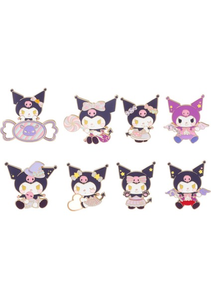 Sanrio Lisanslı Kuromi Şeker Serisi Rozet indirimleri