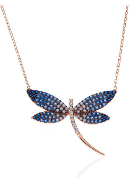 Gümüş Rose Yusufçuk Kadın Kolye (BC-9CC038) fiyatları