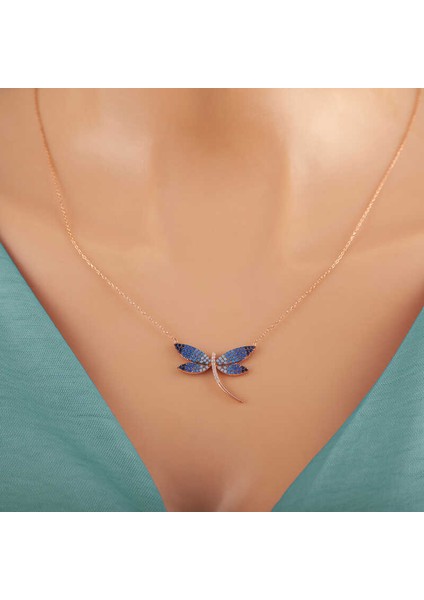 Gümüş Rose Yusufçuk Kadın Kolye (BC-9CC038) fırsatları