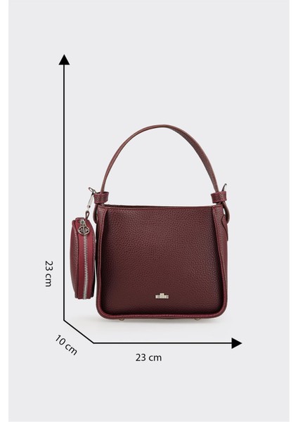 Bordo Kadın El Çantası