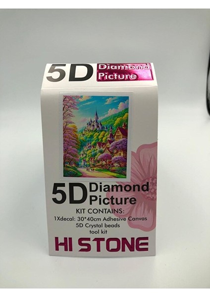 30X40 Boncuklu Taş Mozaik Elmas Goblen Pano Tablo Resim Boncuk Puzzle Dıamond Paıntıng Hı Stone