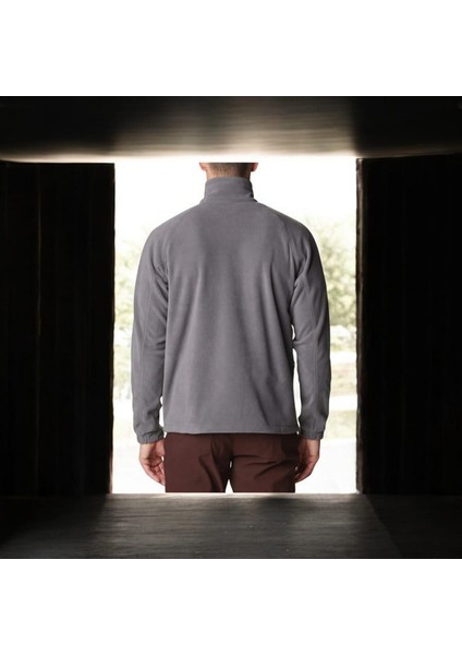 Erkek Fast Trek Yarım Fermuarlı Polar Üst - Antrasit fiyatları