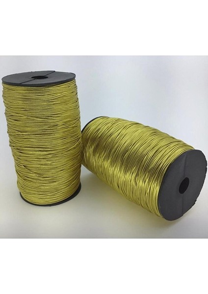 500 Metre Altın Simli Monofil Ip, Paketleme Ipi, Süsleme Ipi, Dekoratif Ip