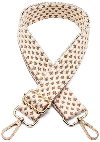 Desenli Çanta Askısı Dokuma Mango Çanta Sapı Kolon Sap