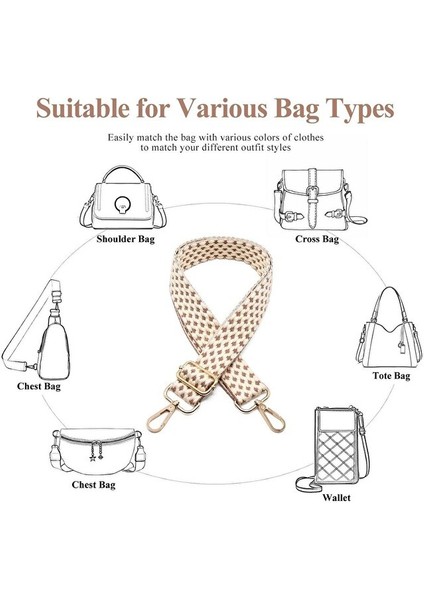 Desenli Çanta Askısı Dokuma Mango Çanta Sapı Kolon Sap fırsatları