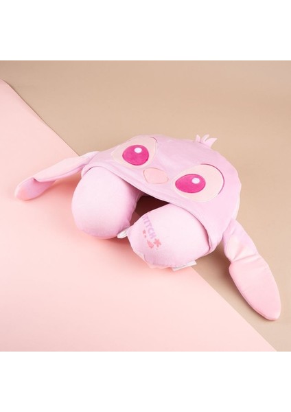 Disney Lilo&stitch Lisanslı Kapüşonlu Boyun Yastığı - Angel fırsatları