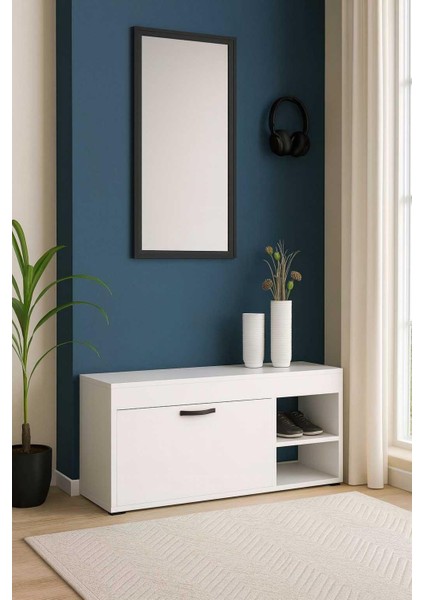 Falez Ahşap Ayakkabılık, Çok Amaçlı Dolap Beyaz