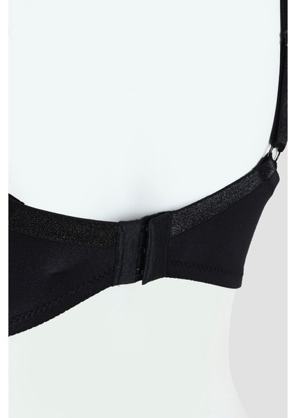 Siyah Bow Hafif Destekli Sütyen modelleri