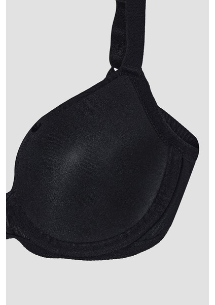 Siyah Bow Hafif Destekli Sütyen fırsatları