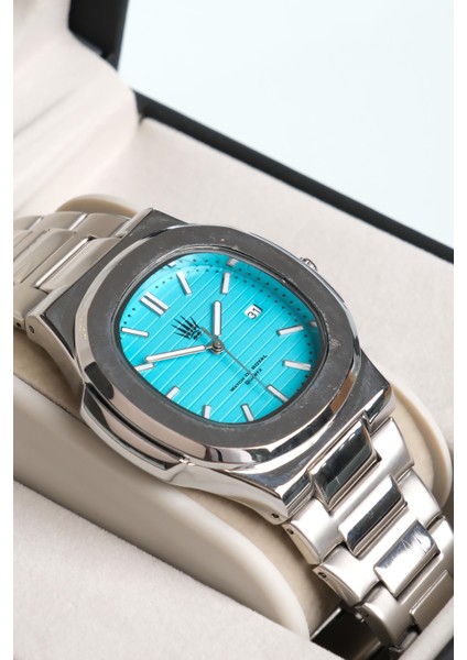 Nautilus Silver Turkuaz Kol Saati