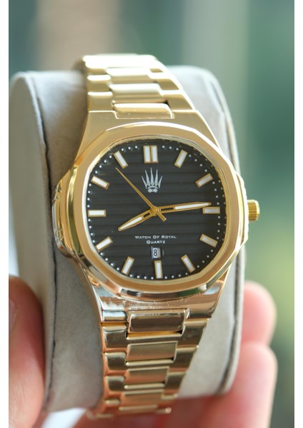 Novatick Gold Siyah Kol Saati fırsatları