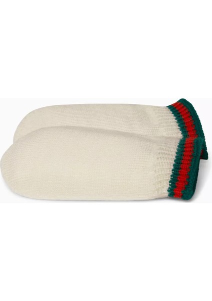 Çocuk Yün Eldiven, Web Şeritli & Örgü Tasarım fiyatları