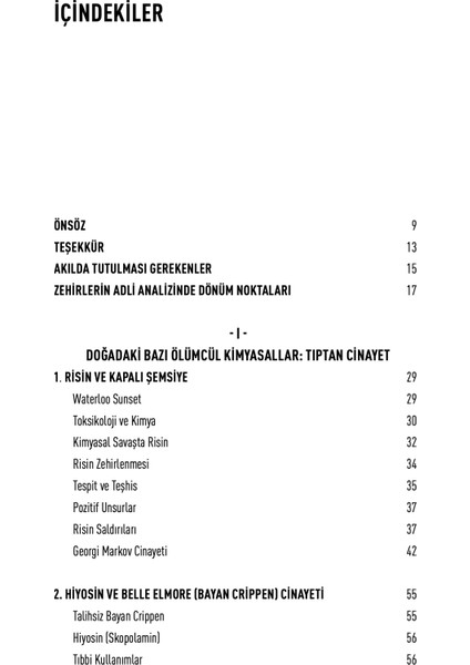 Cinayet Molekülleri - John Emsley modelleri
